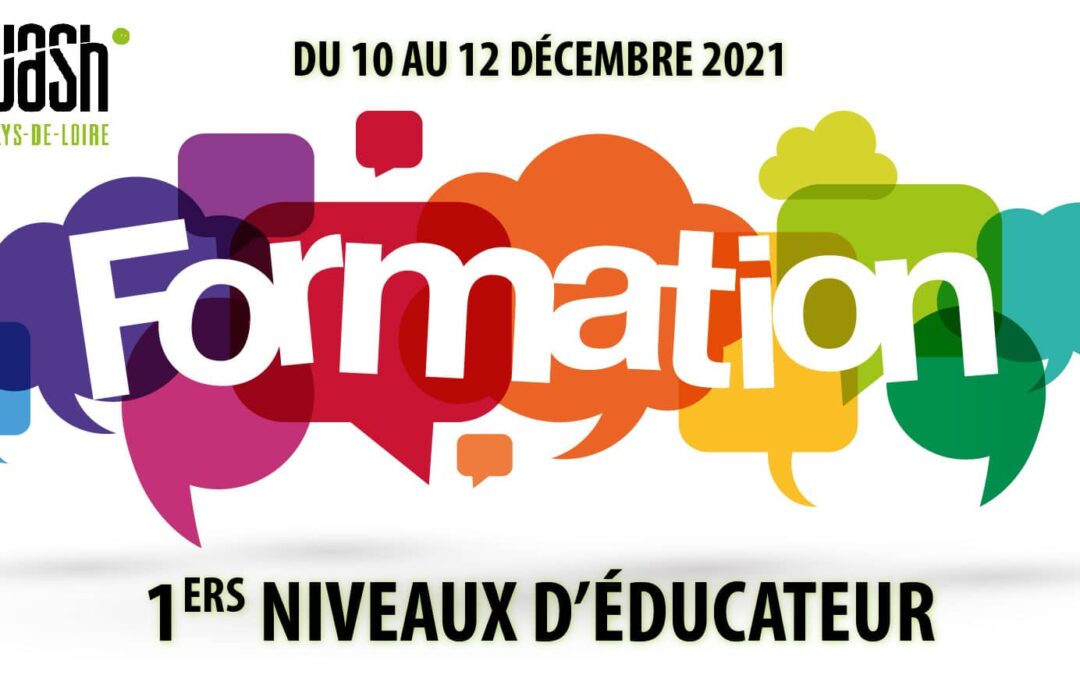 FORMATION 1ers NIVEAUX D’ÉDUCATEUR