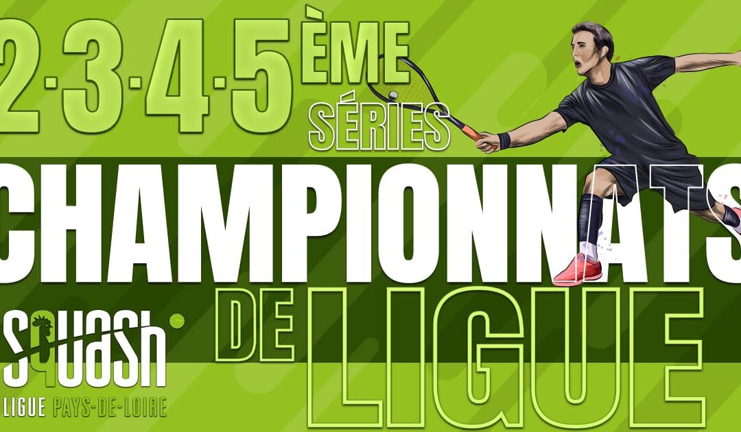 Championnats de Ligue de Squash PDL par Série