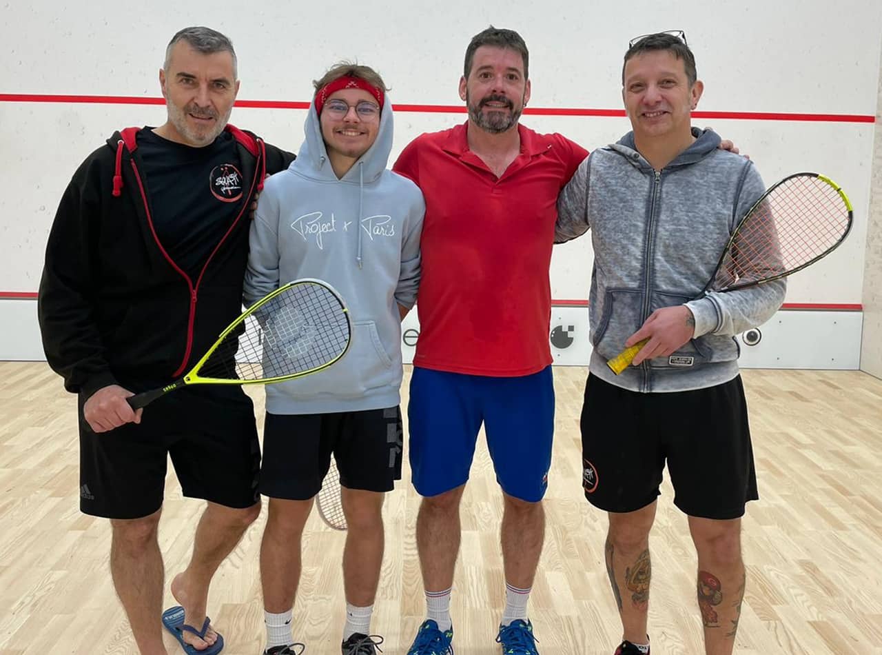 promotion squash féminin la maison du squash 