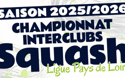 Championnat Interclubs par équipe des Pays de la Loire 2025/2026