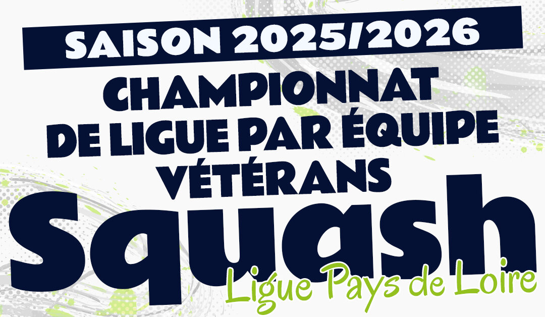 Championnat de Ligue interclubs vétérans par équipes 2025/2026