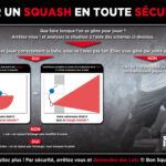 Ligue de Squash PDL règles de sécurité